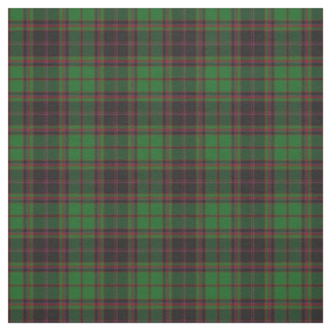 Clan Buchan Scottish Tartan Plaid Fabric (Swatch)
