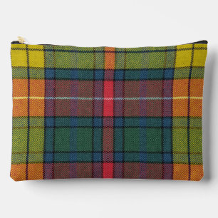 Clan Buchanan Ancient Tartan Plaid Pattern Accessory Pouch