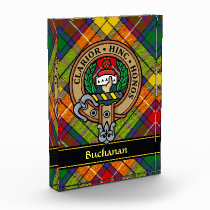 Clan Buchanan Crest Acrylic Award