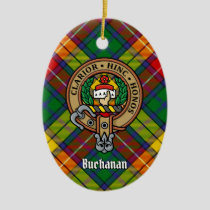 Clan Buchanan Crest Ceramic Ornament