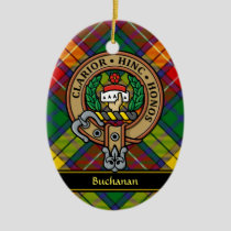 Clan Buchanan Crest Ceramic Ornament