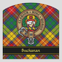 Clan Buchanan Crest Door Sign