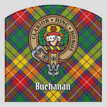 Clan Buchanan Crest Door Sign