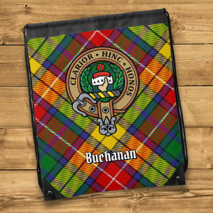 Clan Buchanan Crest Drawstring Bag