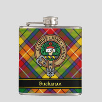 Clan Buchanan Crest Flask