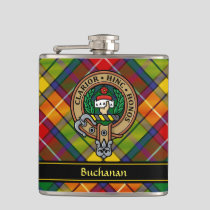 Clan Buchanan Crest Flask