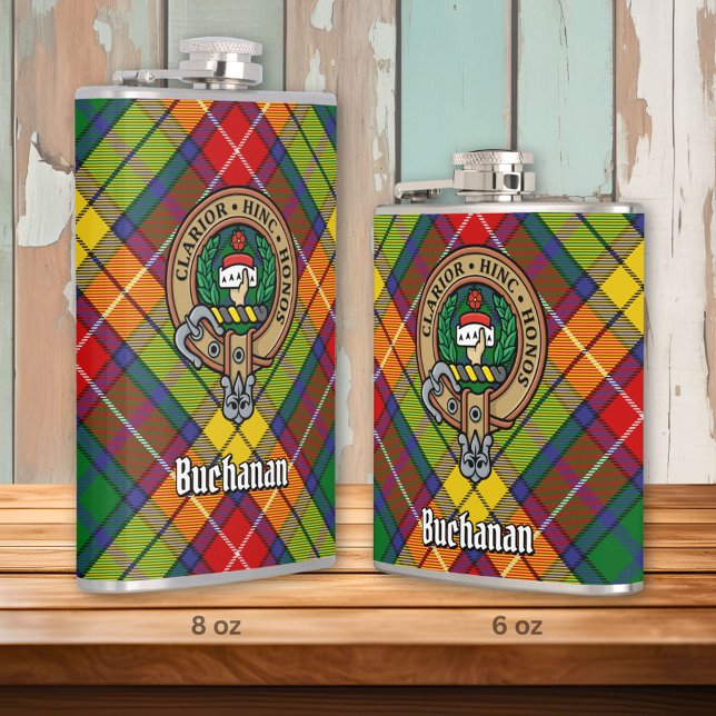 Clan Buchanan Crest Flask (Creator Uploaded)
