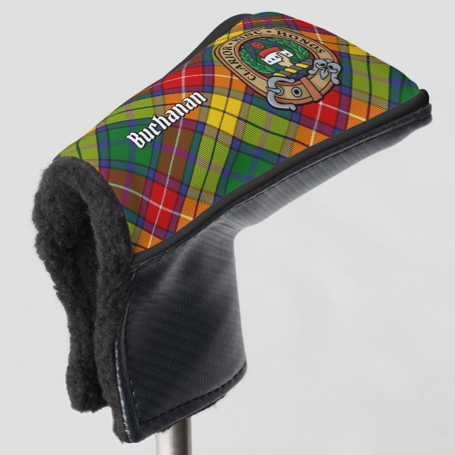 Clan Buchanan Crest Golf Head Cover (3/4 Front)