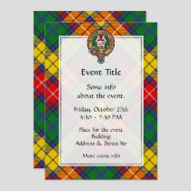 Clan Buchanan Crest Invitation