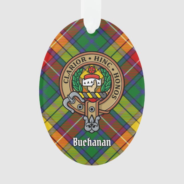 Clan Buchanan Crest Ornament (Front)