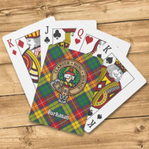 Clan Buchanan Crest Poker Cards