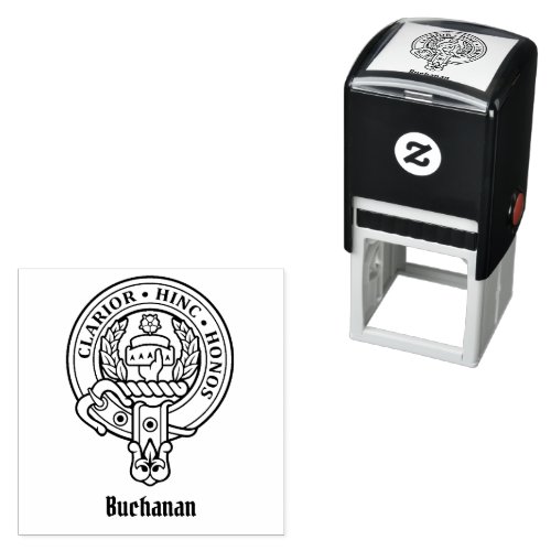 Clan Buchanan Crest Self_inking Stamp