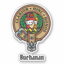 Clan Buchanan Crest Sticker