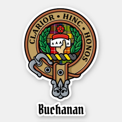 Clan Buchanan Crest Sticker