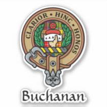 Clan Buchanan Crest Sticker