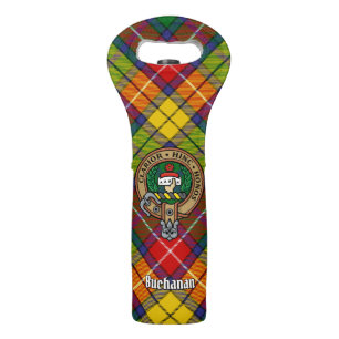 Clan Buchanan Crest Wine Bag