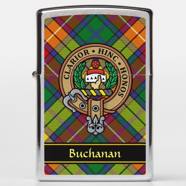 Clan Buchanan Crest Zippo Lighter (Front)