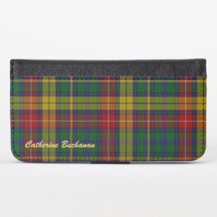 Clan Buchanan Custom  iPhone X Wallet Case