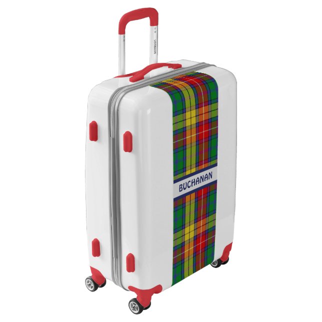 Clan Buchanan [EDIT] Tartan Luggage (Rotated Left)