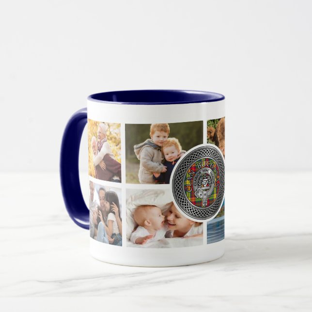 Clan Buchanan Personalized Family Mug (Front Left)
