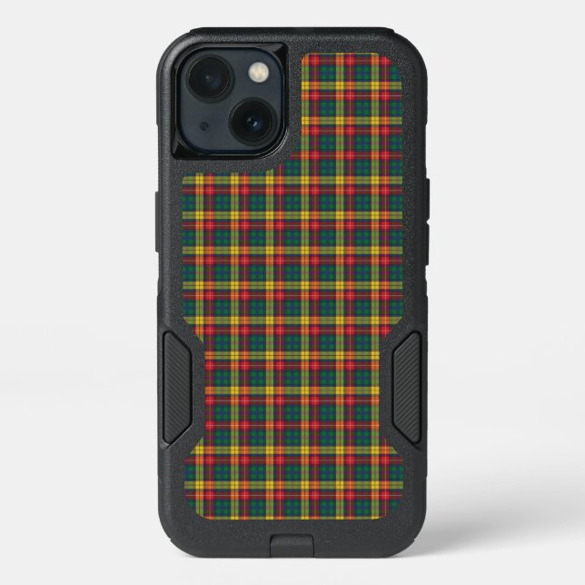 Clan Buchanan Plaid Pattern Tartan Otterbox iPhone Case (Back)