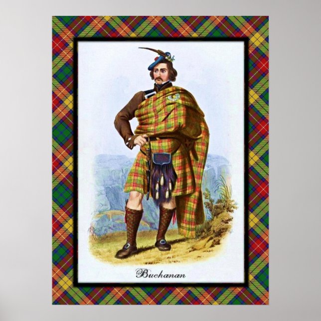 Clan Buchanan Scottish Dreams Poster (Front)