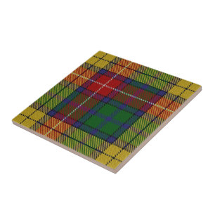 Clan Buchanan Scottish Expressions Tartan Ceramic Tile