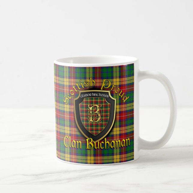 Clan Buchanan Scottish Proud Cups Mugs (Right)