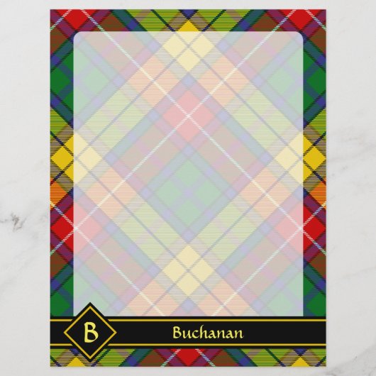 Clan Buchanan Tartan (Front)