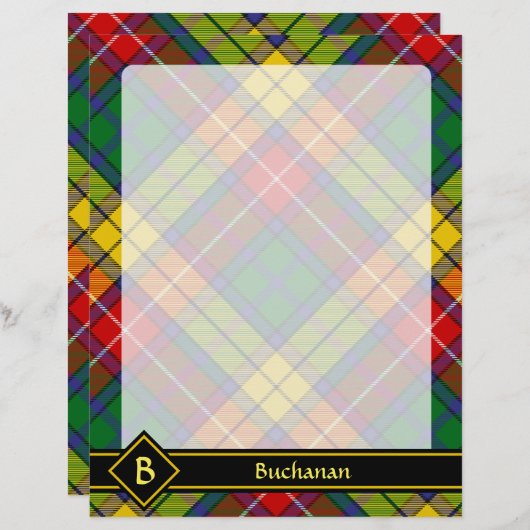 Clan Buchanan Tartan (Front/Back)