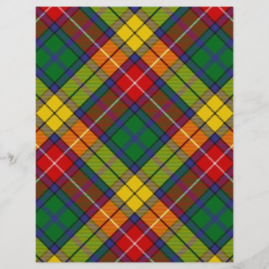 Clan Buchanan Tartan (Back)
