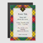 Clan Buchanan Tartan (Front/Back)
