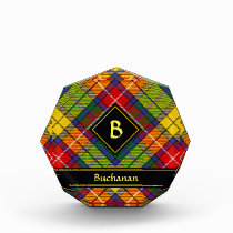 Clan Buchanan Tartan Acrylic Award