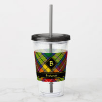 Clan Buchanan Tartan Acrylic Tumbler