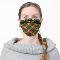 Clan Buchanan Tartan Adult Cloth Face Mask