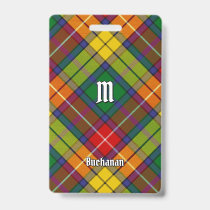 Clan Buchanan Tartan Badge