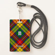 Clan Buchanan Tartan Badge