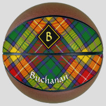 Clan Buchanan Tartan Basketball