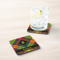 Clan Buchanan Tartan Beverage Coaster
