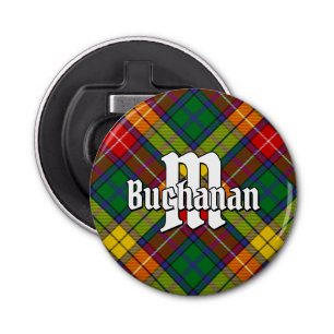 Clan Buchanan Tartan Bottle Opener