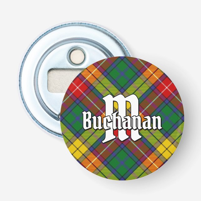 Clan Buchanan Tartan Bottle Opener (Front)