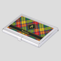 Clan Buchanan Tartan Business Card Case