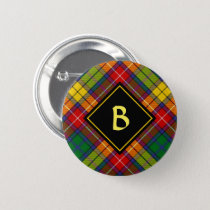 Clan Buchanan Tartan Button