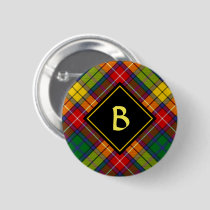 Clan Buchanan Tartan Button