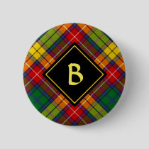 Clan Buchanan Tartan Button