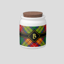 Clan Buchanan Tartan Candy Jar
