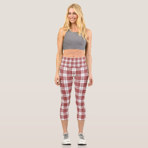 Clan Buchanan Tartan Capri Leggings