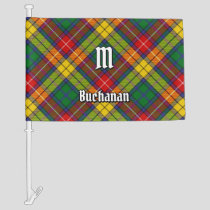 Clan Buchanan Tartan Car Flag