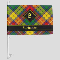 Clan Buchanan Tartan Car Flag