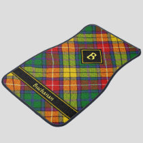 Clan Buchanan Tartan Car Floor Mat